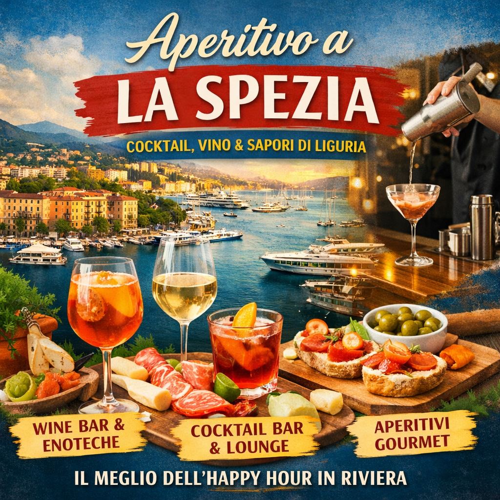 Migliori aperitivi a La Spezia: i posti dove bere bene (e mangiare ancora meglio)